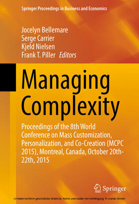 Bellemare / Carrier / Nielsen | Managing Complexity | E-Book | sack.de