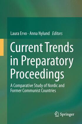 Nylund / Ervo | Current Trends in Preparatory Proceedings | Buch | sack.de