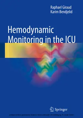 Giraud / Bendjelid |  Hemodynamic Monitoring in the ICU | eBook | Sack Fachmedien