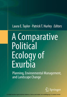 Taylor / Hurley |  A Comparative Political Ecology of Exurbia | eBook | Sack Fachmedien