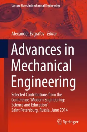 Evgrafov |  Advances in Mechanical Engineering | Buch |  Sack Fachmedien