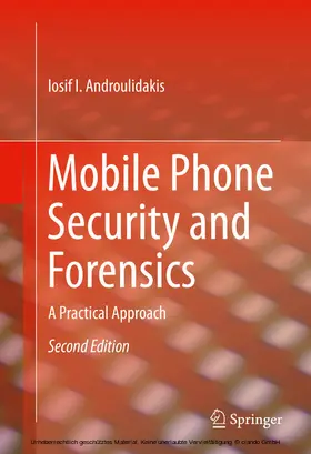 Androulidakis | Mobile Phone Security and Forensics | E-Book | sack.de