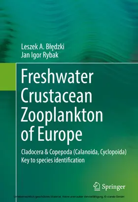 Bledzki / Rybak |  Freshwater Crustacean Zooplankton of Europe | eBook | Sack Fachmedien