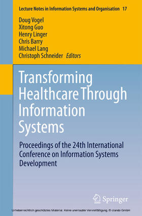 Vogel / Guo / Linger | Transforming Healthcare Through Information Systems | E-Book | sack.de