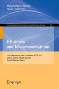 Lorenz / Obaidat |  E-Business and Telecommunications | Buch |  Sack Fachmedien