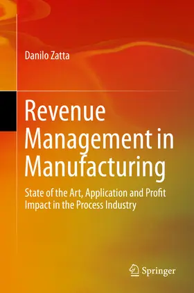 Zatta |  Revenue Management in Manufacturing | eBook | Sack Fachmedien