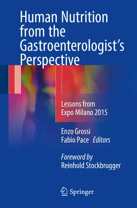 Grossi / Pace |  Human Nutrition from the Gastroenterologist’s Perspective | eBook | Sack Fachmedien