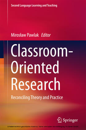 Pawlak |  Classroom-Oriented Research | eBook | Sack Fachmedien