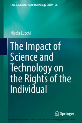 Lucchi | The Impact of Science and Technology on the Rights of the Individual | E-Book | sack.de