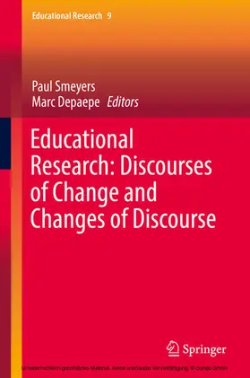 Smeyers / Depaepe | Educational Research: Discourses of Change and Changes of Discourse | E-Book | www.sack.de