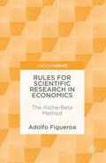 Figueroa |  Rules for Scientific Research in Economics | Buch |  Sack Fachmedien