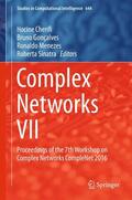 Cherifi / Sinatra / Gonçalves |  Complex Networks VII | Buch |  Sack Fachmedien