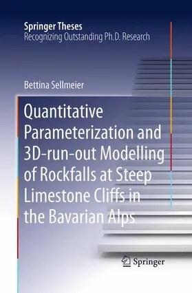 Sellmeier |  Quantitative Parameterization and 3D¿run¿out Modelling of Rockfalls at Steep Limestone Cliffs in the Bavarian Alps | Buch |  Sack Fachmedien