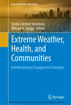 Steinberg / Sprigg |  Extreme Weather, Health, and Communities | eBook | Sack Fachmedien