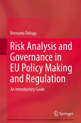 Delogu | Risk Analysis and Governance in EU Policy Making and Regulation | E-Book | www.sack.de