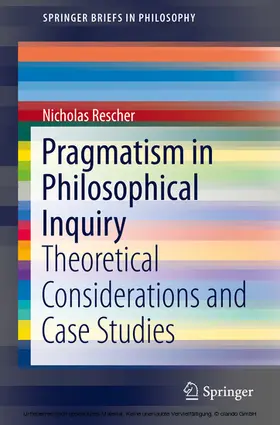 Rescher | Pragmatism in Philosophical Inquiry | E-Book | sack.de