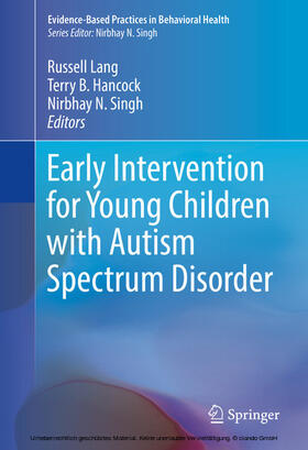 Lang / Hancock / Singh | Early Intervention for Young Children with Autism Spectrum Disorder | E-Book | sack.de