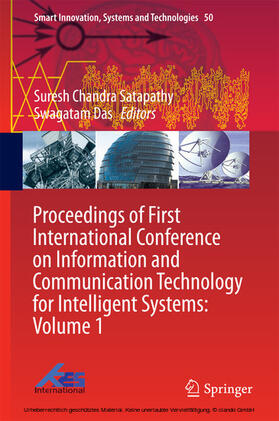 Satapathy / Das |  Proceedings of First International Conference on Information and Communication Technology for Intelligent Systems: Volume 1 | eBook | Sack Fachmedien