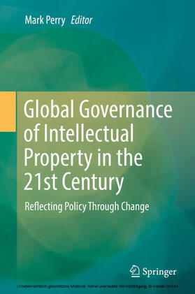 Perry | Global Governance of Intellectual Property in the 21st Century | E-Book | sack.de
