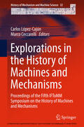 López-Cajún / Ceccarelli |  Explorations in the History of Machines and Mechanisms | eBook | Sack Fachmedien