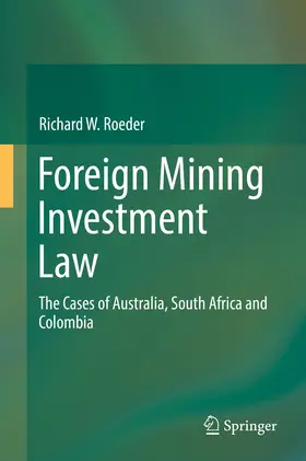 Roeder | Foreign Mining Investment Law | E-Book | www.sack.de