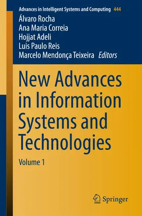 Rocha / Correia / Adeli | New Advances in Information Systems and Technologies | E-Book | sack.de