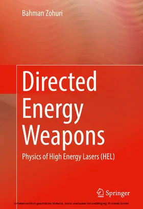 Zohuri | Directed Energy Weapons | E-Book | sack.de