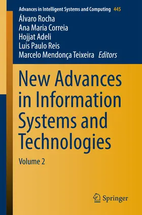 Rocha / Correia / Adeli | New Advances in Information Systems and Technologies | E-Book | sack.de
