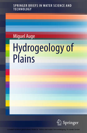 Auge | Hydrogeology of Plains | E-Book | sack.de