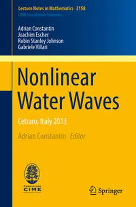 Constantin / Escher / Johnson |  Nonlinear Water Waves | eBook | Sack Fachmedien