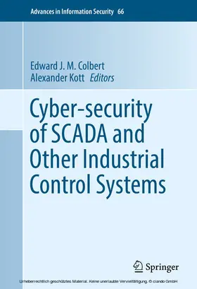 Colbert / Kott | Cyber-security of SCADA and Other Industrial Control Systems | E-Book | sack.de
