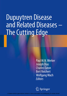 Werker / Dias / Eaton | Dupuytren Disease and Related Diseases - The Cutting Edge | E-Book | sack.de