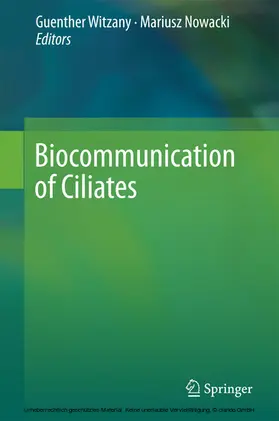 Witzany / Nowacki | Biocommunication of Ciliates | E-Book | www.sack.de