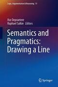 Salkie / Depraetere |  Semantics and Pragmatics: Drawing a Line | Buch |  Sack Fachmedien