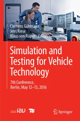Gühmann / Riese / von Rüden | Simulation and Testing for Vehicle Technology | E-Book | sack.de