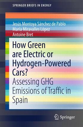 Montoya Sánchez de Pablo / Bret / Miravalles López | How Green are Electric or Hydrogen-Powered Cars? | Buch | 978-3-319-32433-3 | sack.de