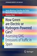 Montoya Sánchez de Pablo / Bret / Miravalles López |  How Green are Electric or Hydrogen-Powered Cars? | Buch |  Sack Fachmedien