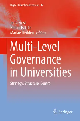 Frost / Hattke / Reihlen |  Multi-Level Governance in Universities | eBook | Sack Fachmedien