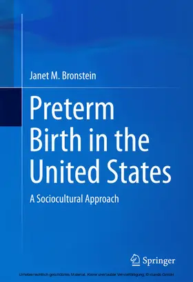 Bronstein |  Preterm Birth in the United States | eBook | Sack Fachmedien