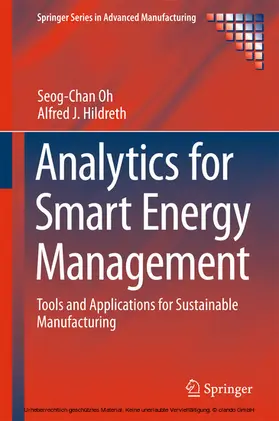 Oh / Hildreth |  Analytics for Smart Energy Management | eBook | Sack Fachmedien
