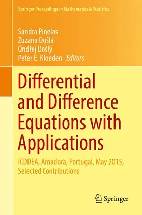 Pinelas / Kloeden / Došlá |  Differential and Difference Equations with Applications | Buch |  Sack Fachmedien