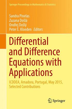 Pinelas / Kloeden / Došlá | Differential and Difference Equations with Applications | Buch | 978-3-319-32855-3 | sack.de