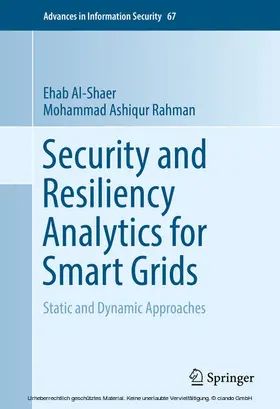 Al-Shaer / Rahman |  Security and Resiliency Analytics for Smart Grids | eBook | Sack Fachmedien