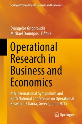 Doumpos / Grigoroudis | Operational Research in Business and Economics | Buch | 978-3-319-33001-3 | sack.de