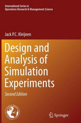 Kleijnen | Design and Analysis of Simulation Experiments | Buch | 978-3-319-33071-6 | sack.de