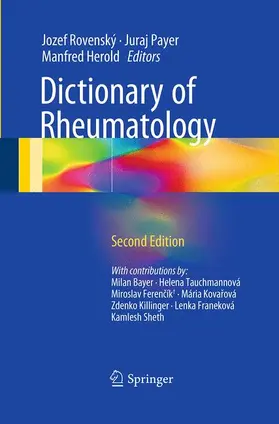 Herold / Rovenský / Payer |  Dictionary of Rheumatology | Buch |  Sack Fachmedien