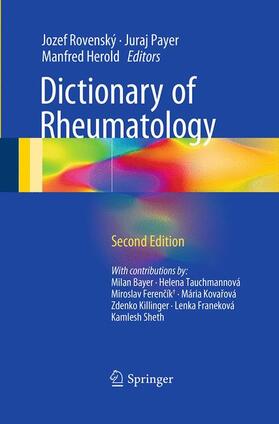 Herold / Rovenský / Payer | Dictionary of Rheumatology | Buch | 978-3-319-33083-9 | sack.de