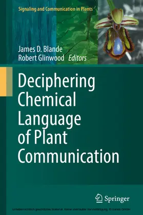 Blande / Glinwood | Deciphering Chemical Language of Plant Communication | E-Book | sack.de