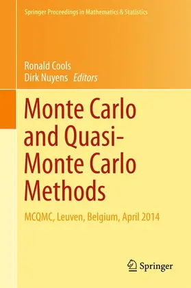 Nuyens / Cools |  Monte Carlo and Quasi-Monte Carlo Methods | Buch |  Sack Fachmedien