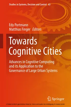 Portmann / Finger | Towards Cognitive Cities | E-Book | sack.de